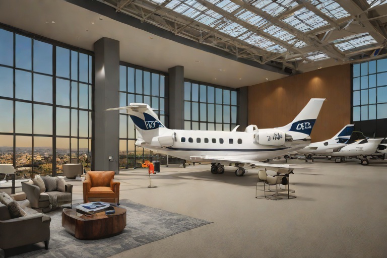 LAX Private Aviation FBO Tarmac Greeter Flight-Tracking Synchronization at Century City Executive Financial Hubs