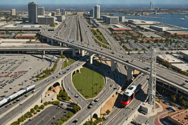 Punctual Flight Delay Dynamic Routing: Bypassing I-405 Rush-Hour Bottlenecks at Long Beach Harbor Maritime Terminals