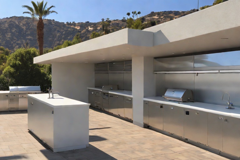 Bespoke Refrigerated Bar Console Maintenance & Ice Retention Insulation at Pacific Palisades Ridge Estates