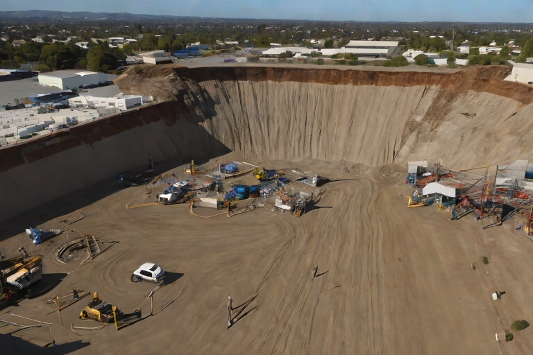 Severe Weather Pacific Coast Highway Mudslide Contingency Navigations at Culver City Studio Production Lots