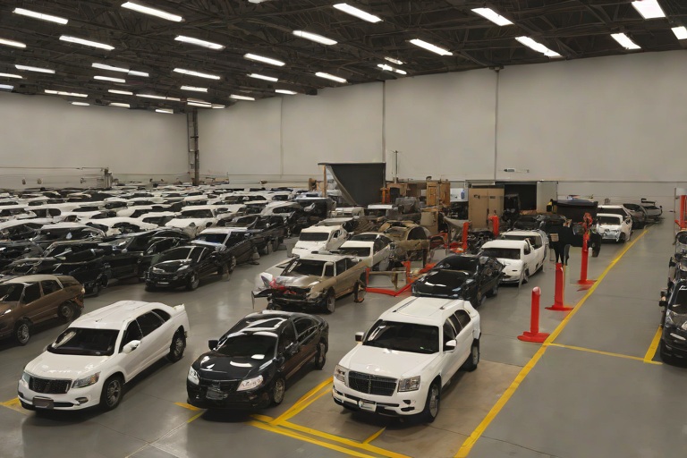 Multi-Vehicle Dignitary Motorcade Formation & Inter-Car Radio Security at Culver City Studio Production Lots