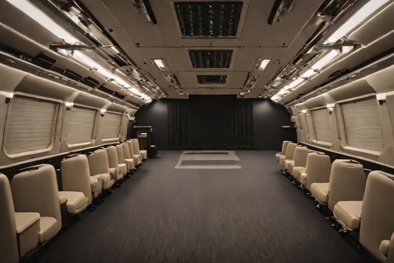 Luggage Compartment Carpet Shielding & Heavy Payload Weight Distribution at Sunset Strip Entertainment Complexes