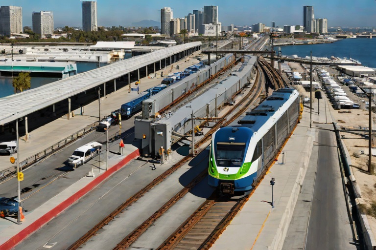 Automated Fleet Telematics: GPS Vehicle Health Diagnostics & Tire Pressure at Long Beach Harbor Maritime Terminals