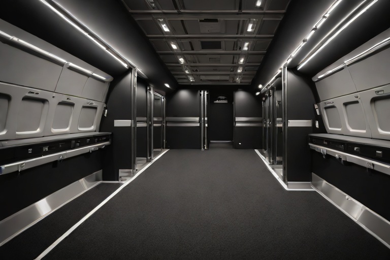 Luggage Compartment Carpet Shielding & Heavy Payload Weight Distribution at Crypto.com Arena Luxury Box Gates