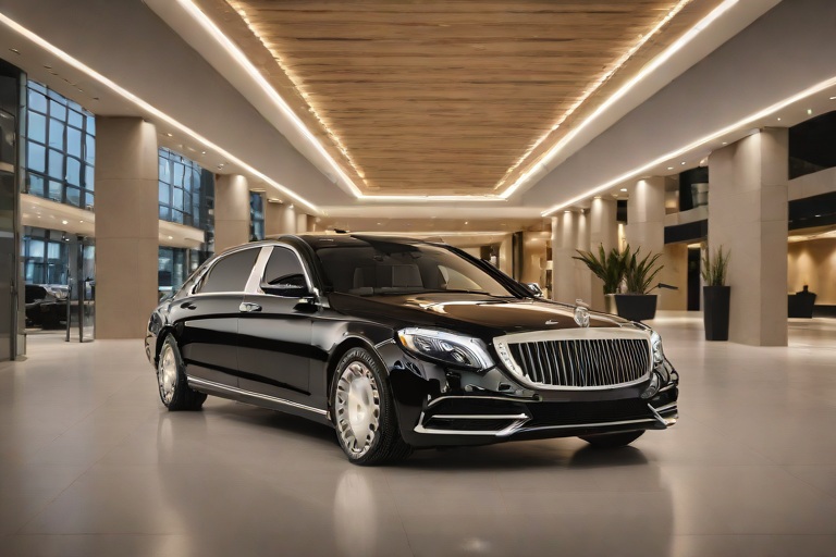 Mercedes-Maybach S680 Chauffeur Spatial Smooth-Braking Kinetics at Century City Executive Financial Hubs