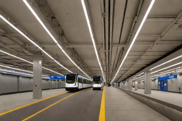 Bespoke Starlight Fiber-Optic Ceiling Luminescence & Mood Setting at Long Beach Harbor Maritime Terminals