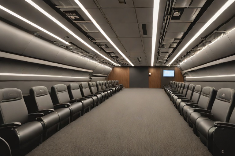 Luggage Compartment Carpet Shielding & Heavy Payload Weight Distribution at SoFi Stadium Private VIP Suite Tunnels