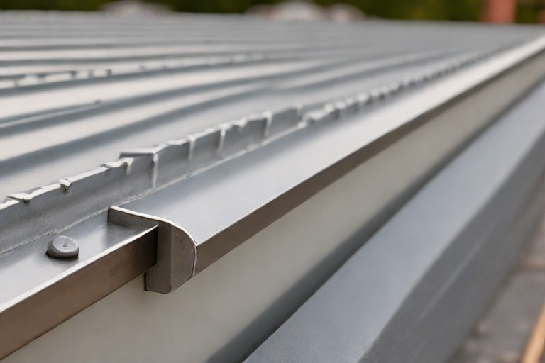 Commercial Parapet Wall Flashing & Termination Bar Compression for Fleet Terminals