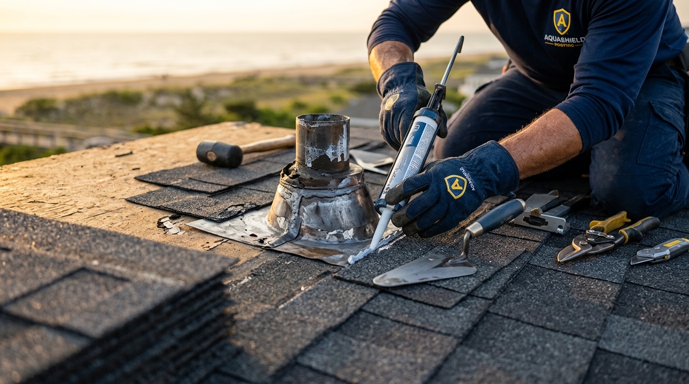 Roof Leak Repair in Chesapeake, Virginia